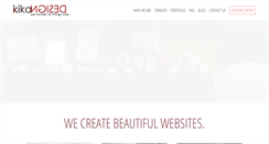 Desktop Screenshot of kikawebdesign.com